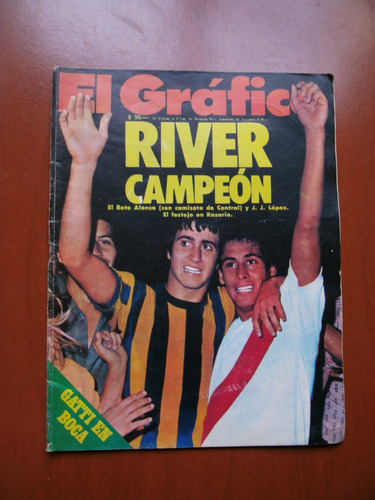 Revista El Gráfico 1975 Coleccionable, Futbol, Deportes.