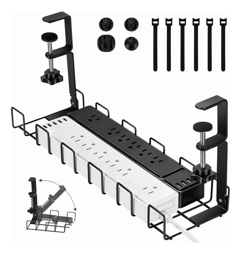 Coyeth Bandeja Organizacion Cabl Para Debajo Escritorio Lazo