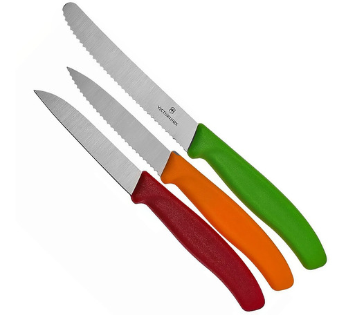 Set Cuchillos Victorinox Cocina Frutas Verduras Profesional 