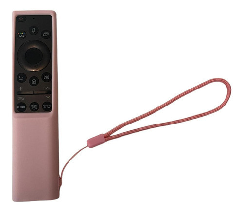 Funda Control Samsung Qled 4k Tv Bn59-01311b Au8000 Rosa