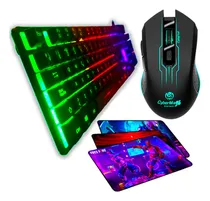 Comprar Kit Gamer Micronics Teclado Semimecánico + Mouse Gamer + Pad