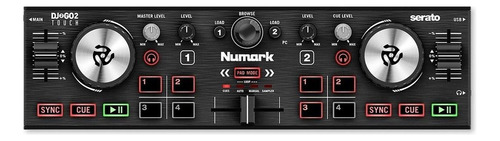Controlador Dj Numark Dj2go2 Touch Negro De 2 Canales Full