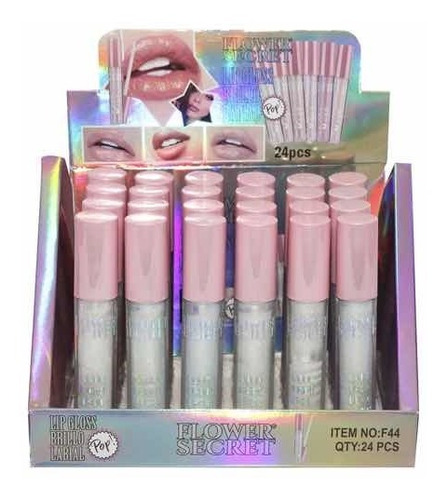 Pack 6 Brillos Labiales Labios Lip Gloss Efecto Holografico