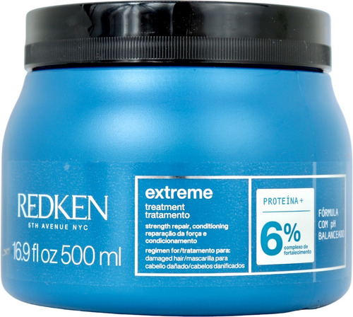 Redken Extreme Strength Builder Plus - Máscara Capilar 500ml