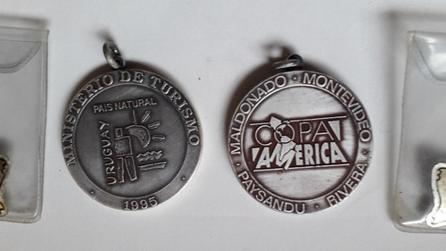 Medalla Copa America Uruguay 1995 Futbol C/sobre Tammaro C/u