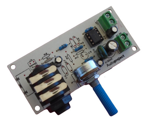 Imagen 2 de 6 de Preamplificador Para Micrófono Con Volumen - Audioproject