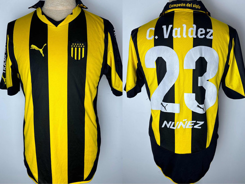 Camiseta Peñarol Utileria De Juego Copa Libertadores 2012