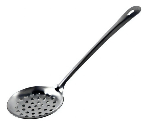 Escumadeira Espumadeira Fritura Utensilio Cozinha Inox 32cm