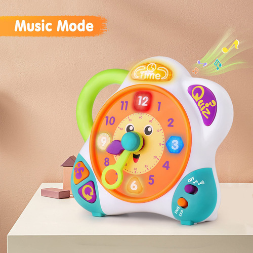 Reloj De Aprendizaje Bilingüe Little Learner Para Niño