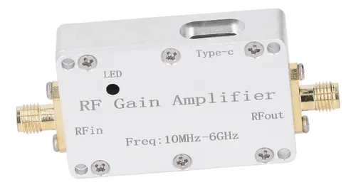 Amplificatore Segnale 10dB Amplificatore RF Jectse 10MHz-6GHz - Modulo Basso Rumore Per Segnali Wireless Amplificatore Segnale Radio - 12