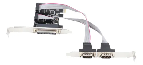 comprar Portas Pcie Para Serial Pcie 2 Db9 Rs232 1 Db25 Parallel Lpt