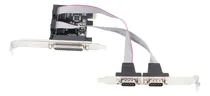 Comprar Portas Pcie Para Serial Pcie 2 Db9 Rs232 1 Db25 Parallel Lpt
