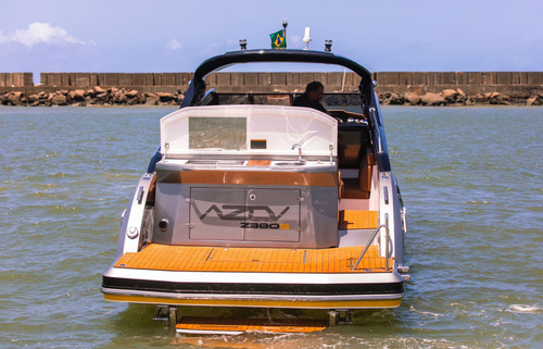 Lancha Azov Z380 Open 2025 0km! Até 60x - Nx Ventura Focker