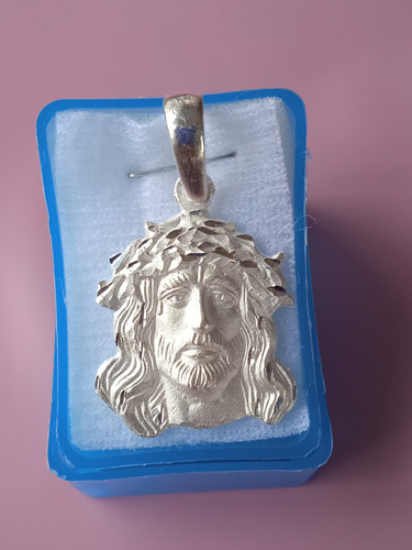 Rostro De Cristo Plata Ley .925