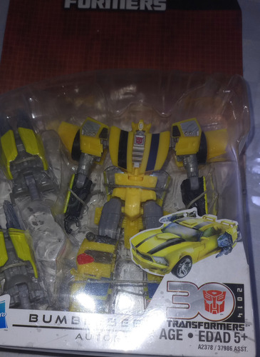 Transformers Generations Deluxe Class Bumblebee 30 Aniversar (Usado)