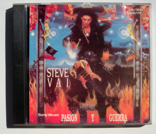 Steve Vai - Pasion Y Guerra - Cd Nacional 