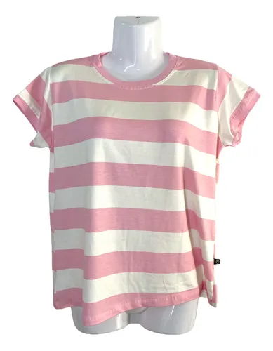 Polera De Rayas Para Mujer Verano Brasil