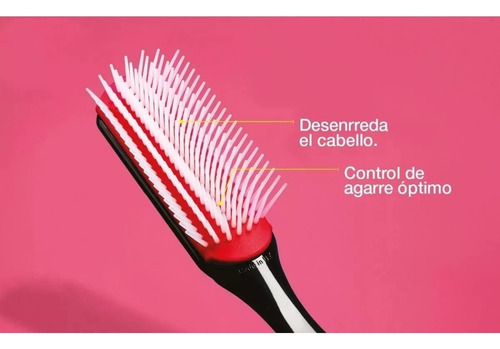 Cepillo Denman D3 Para Todo Tipo De Cabello Alisado C7011a
