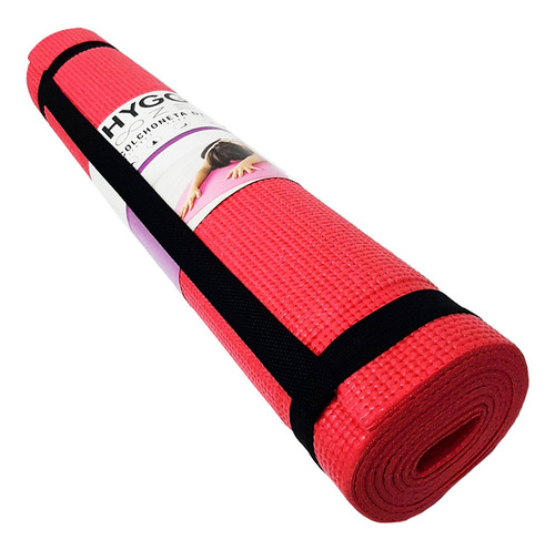 Mat Yoga Colchoneta Pilates Antideslizante Pvc 8mm + Correa