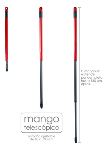 Vileda Combo Plus - Kit Completo Para La Limpieza Del Hogar Azul Marino