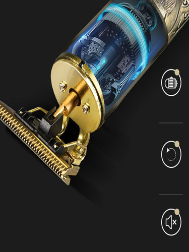 Rasuradora Para Hombre Elecetrico Acero Inoxidable Dragon