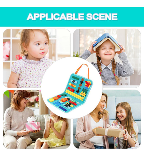 Tablero Sensorial Juego De Viaje Para Avión De Niños Ños Jue