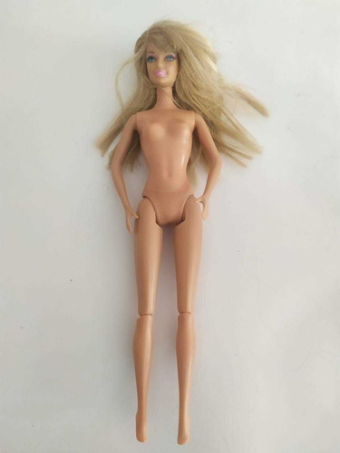 Barbie Piernas Articuladas Rubia Fleco 