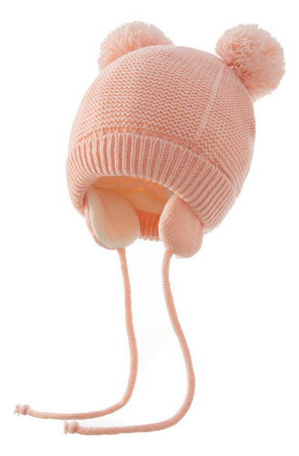 A A Conjunto Dos Guantes Y Gorro Punto Cálido For Bebé