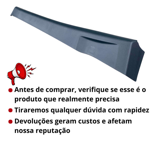 Moldura Do Para Brisa Lado Esquerdo Ônix, Prisma 52048248