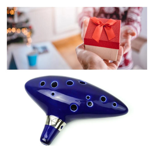 Traje Clásico De Cerámica Ocarina Con 12 Agujeros Y 6 Piezas