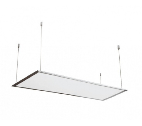 Panel Led + Lingas Acero Para Suspender 48w 120*30cm Chiaro