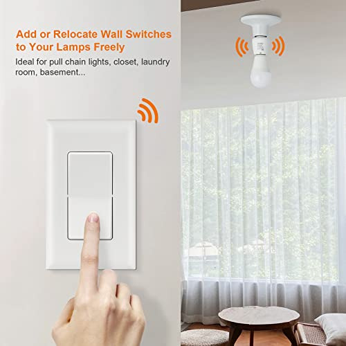 Enchufe De Bombilla Con Control Remoto Suraielec, Interrupto