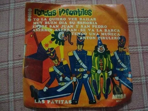 Vinilo Simple Rondas Infantiles Las Patitas Ahora