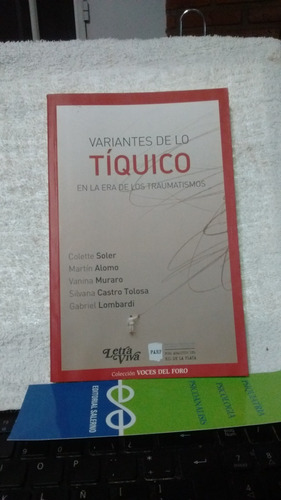 Variantes De Lo Tíquico Collete Soler Y Otros Lv