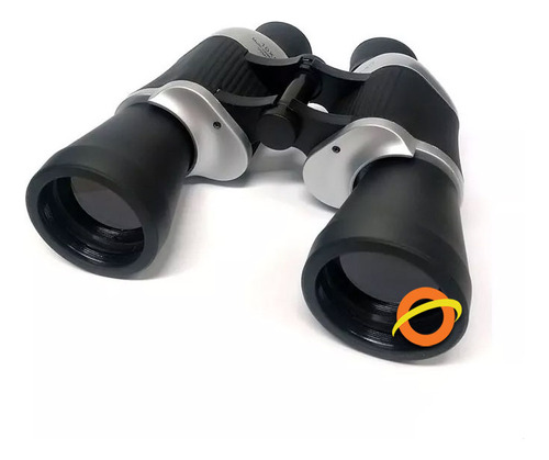 Binocular Daza Foco Fijo Grip De Goma Funda Correa Caza Pezca