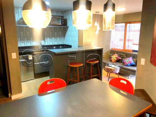 Imagem 1 de 15 de Flat No Brooklin Travessa Da Sansão Alves Dos Santos - Sf33049