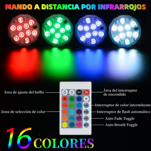 Con Luz Led Verano Pileta Pelota Inflable Playa 20cm