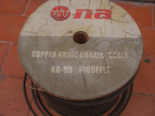 Cable Coaxial Rg59 Por Metro 