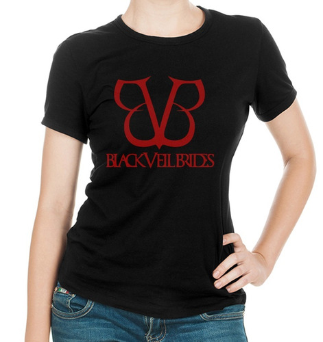 Padrisima Playera Black Veil Brides Rock Gotico 