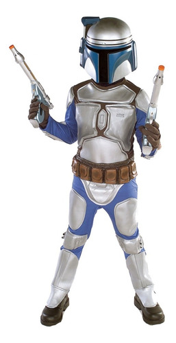 Disfraz De Jango Fett De Star Wars Para Niños Envio Gratis