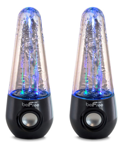 Befree Sound Altavoces Multimedia De Agua Bailando Led Blue.