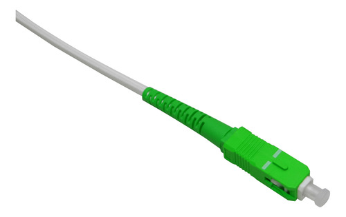 Blanco Drop 50mt Sc/apc Monomodo Sm Sx Pigtail Cable Fibra