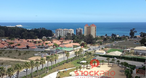 Maravillos Depto Con Vista Al Mar En Laguna Vista, Algarrobo