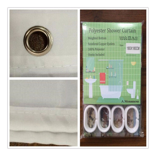 Cortinas De Regadera Cortina De Ducha Antimoho Impermeable