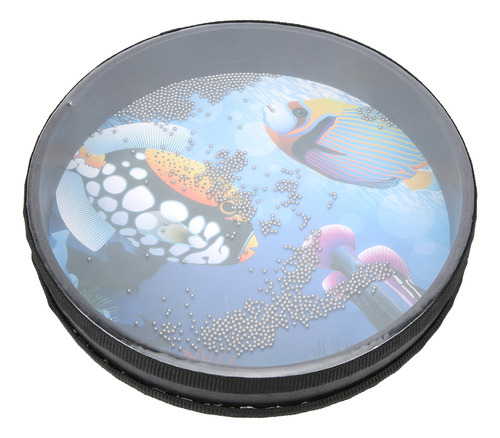 Tambor De Percusión Orff Sea Sound Ocean Children, 10 Pulgad