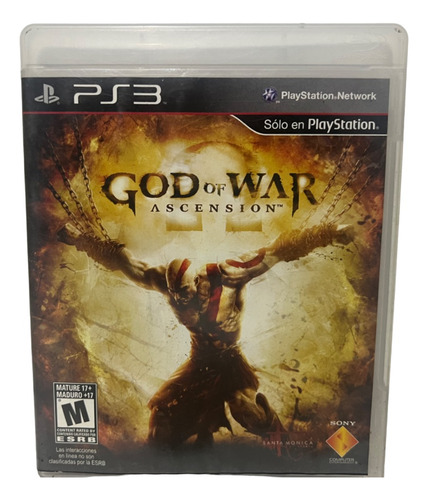 God Of War: Ascension Playstation 3 Ps3 Medio Uso (Reacondicionado)