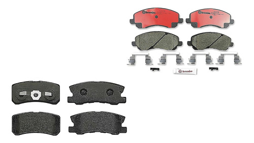 Set Balatas Bajos Metales Brembo Avenger L4 2.4l 2009_2010