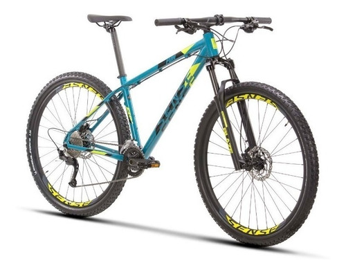 Mountain bike Sense Fun Evo 2023 aro 29 XL 18v freios de disco hidráulico câmbios Shimano Altus M2020 y Shimano Alivio M3100 Shadow cor acqua