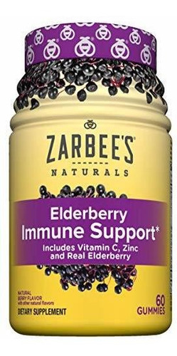 Suplemento Herb Zarbee's Naturals Elderberry Immune Support 