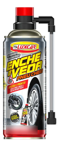 Reparador Instantâneo Enche E Veda Pneu Carro Moto